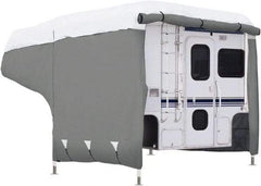 Classic Accessories - Polypropylene RV Protective Cover - 10 to 12' Long, Gray and White - Exact Industrial Supply