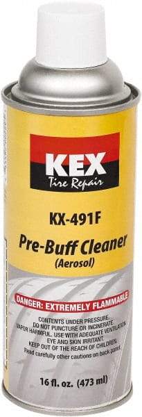 KEX Tire Repair - 16 oz. Aerosol Can Buffer - For Tires & Wheels - Exact Industrial Supply