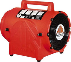 AIR Systems - 8" Inlet, Electric AC Contractor Grade Axial Fan - 0.33 hp, 826 CFM (Free Air), 220 Max Voltage Rating - Exact Industrial Supply