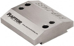 Raptor Workholding - 1-1/2" Jaw Width, 1/2" High x 2-1/2" Long x 2.2" Wide Riser - For Use with 4 & 5 Axis Workholding Systems - Exact Industrial Supply