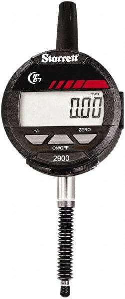 Starrett - Electronic Drop Indicators Minimum Measurement (Decimal Inch): 0.0000 Minimum Measurement (mm): 0.00 - Exact Industrial Supply