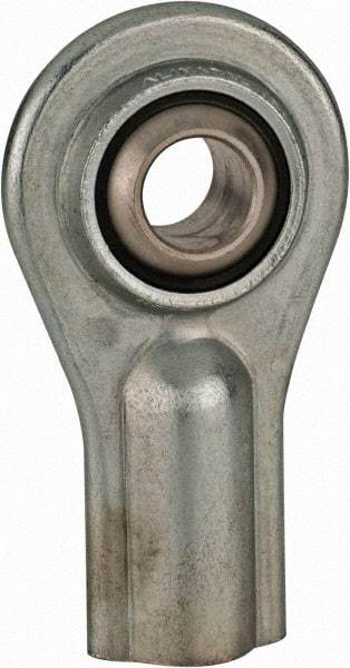 Alinabal - 5/16" ID, Female Spherical Rod End - 5/16-24 RH, Carbon Steel with Nylon Raceway - Exact Industrial Supply