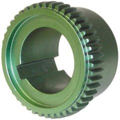 Lovejoy - 1-5/8" Inside x 4-3/4" Outside Diam, Rigid Coupling Hub - 3/8" Keyway Width x 3/16" Keyway Depth - Exact Industrial Supply