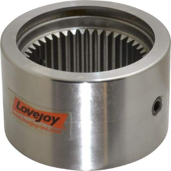 Lovejoy - 3.31" Outside Diam, Steel Sleeve Rigid Coupling - Exact Industrial Supply