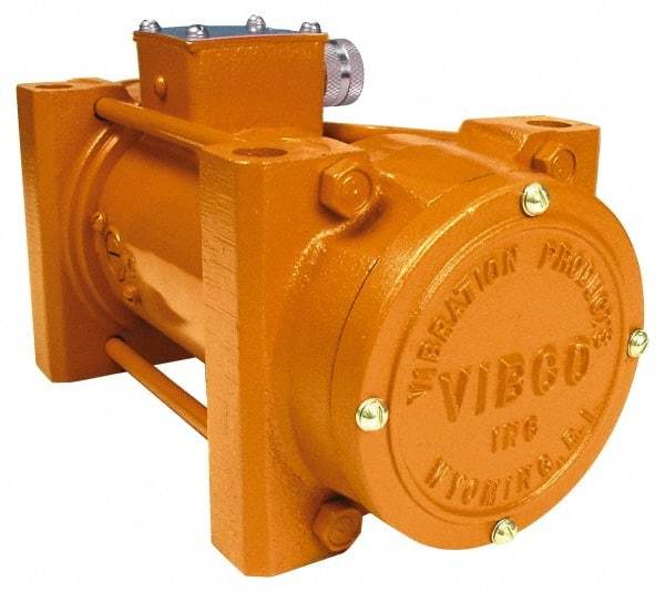 Vibco - 32 Amp, 12 Volt, 11-1/4" Long, Electric Vibrators - 0 to 1,400 Lbs. Force, 82 Decibels - Exact Industrial Supply