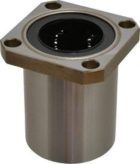 Value Collection - 2" ID, Square Flanged Single Linear Bearing - 3" OD - Exact Industrial Supply