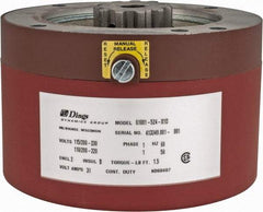 Dings Dynamics Group - 115/230 Volts at 60 Hertz, 1-1/2 Ft./Lb. Torque Disc Brake - 56C Frame, 5/8" Hub Bore, NEMA 2 Enclosure - Exact Industrial Supply