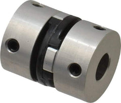 Value Collection - Flexible Oldham Coupling - 1" OD, 1.28" OAL, Delrin - Exact Industrial Supply