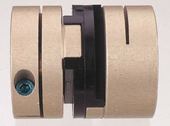 Value Collection - Flexible Oldham Coupling - 1" OD, 1.28" OAL, Delrin - Exact Industrial Supply