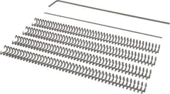 Value Collection - Conveyor Belt Lacing - 12" OAL x 12" Belt Width, 5/32 to 3/16" Belt - Exact Industrial Supply