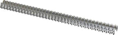 Value Collection - Conveyor Belt Lacing - 12" OAL x 12" Belt Width, 3/16 to 7/32" Belt - Exact Industrial Supply