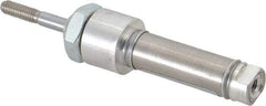 Norgren - 1/2" Stroke Double Acting Air Cylinder - 10-32 Port, 10-32 Rod Thread - Exact Industrial Supply