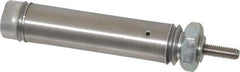 Norgren - 1" Stroke x 9/16" Bore Single Acting Air Cylinder - 10-32 Port, 10-32 Rod Thread - Exact Industrial Supply