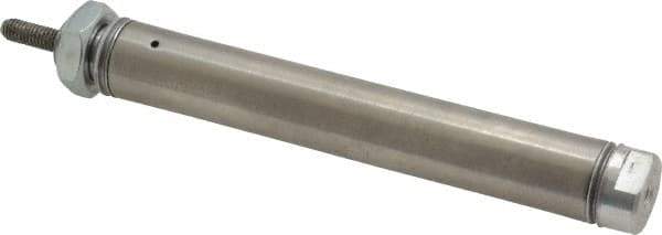 Norgren - 2" Stroke x 9/16" Bore Single Acting Air Cylinder - 10-32 Port, 10-32 Rod Thread - Exact Industrial Supply