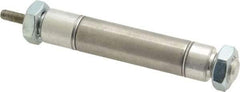Norgren - 1" Stroke x 9/16" Bore Double Acting Air Cylinder - 10-32 Port, 10-32 Rod Thread - Exact Industrial Supply