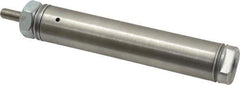 Norgren - 2" Stroke x 3/4" Bore Single Acting Air Cylinder - 1/8 Port, 1/4-28 Rod Thread - Exact Industrial Supply