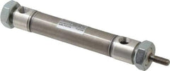 Norgren - 2" Stroke x 3/4" Bore Double Acting Air Cylinder - 1/8 Port, 1/4-28 Rod Thread - Exact Industrial Supply
