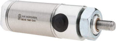 Norgren - 1/2" Stroke x 1-1/16" Bore Double Acting Air Cylinder - 1/8 Port, 5/16-24 Rod Thread - Exact Industrial Supply