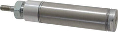 Norgren - 2" Stroke x 1-1/16" Bore Double Acting Air Cylinder - 1/8 Port, 5/16-24 Rod Thread - Exact Industrial Supply