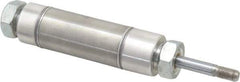 Norgren - 1" Stroke x 1-1/16" Bore Double Acting Air Cylinder - 1/8 Port, 5/16-24 Rod Thread - Exact Industrial Supply