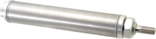 Norgren - 3" Stroke x 1-1/4" Bore Single Acting Air Cylinder - 1/8 Port, 7/16-20 Rod Thread - Exact Industrial Supply