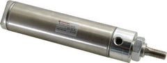 Norgren - 4" Stroke x 1-1/2" Bore Double Acting Air Cylinder - 1/8 Port, 7/16-20 Rod Thread - Exact Industrial Supply