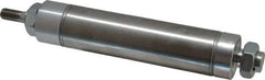 Norgren - 4" Stroke x 1-1/2" Bore Double Acting Air Cylinder - 1/8 Port, 7/16-20 Rod Thread - Exact Industrial Supply