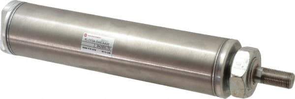 Norgren - 3" Stroke x 1-3/4" Bore Single Acting Air Cylinder - 1/4 Port, 1/2-20 Rod Thread - Exact Industrial Supply
