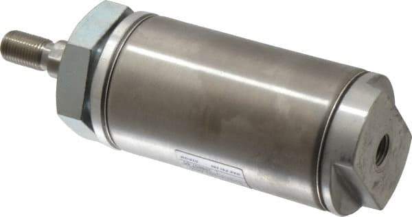 Norgren - 1" Stroke x 2" Bore Single Acting Air Cylinder - 1/4 Port, 1/2-20 Rod Thread - Exact Industrial Supply