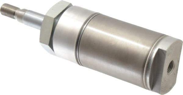 Norgren - 1" Stroke x 2" Bore Double Acting Air Cylinder - 1/4 Port, 1/2-20 Rod Thread - Exact Industrial Supply