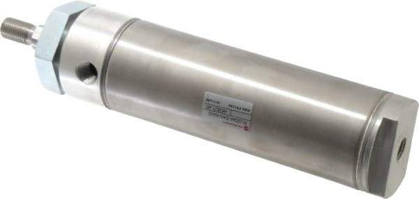 Norgren - 4" Stroke x 2" Bore Double Acting Air Cylinder - 1/4 Port, 1/2-20 Rod Thread - Exact Industrial Supply