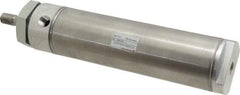 Norgren - 5" Stroke x 2" Bore Double Acting Air Cylinder - 1/4 Port, 1/2-20 Rod Thread - Exact Industrial Supply
