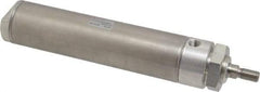 Norgren - 6" Stroke x 2" Bore Double Acting Air Cylinder - 1/4 Port, 1/2-20 Rod Thread - Exact Industrial Supply