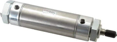 Norgren - 3" Stroke x 2" Bore Double Acting Air Cylinder - 1/4 Port, 1/2-20 Rod Thread - Exact Industrial Supply