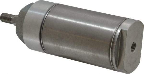 Norgren - 2" Stroke x 2-1/2" Bore Double Acting Air Cylinder - 1/4 Port, 1/2-20 Rod Thread - Exact Industrial Supply