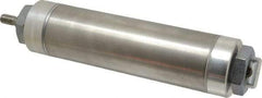 Norgren - 6" Stroke x 2-1/2" Bore Double Acting Air Cylinder - 1/4 Port, 1/2-20 Rod Thread - Exact Industrial Supply