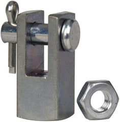 Norgren - Air Cylinder Piston Rod Clevis - For 3/4" Air Cylinders, Use with Norgren Nonrepairable Air Cylinders - Exact Industrial Supply