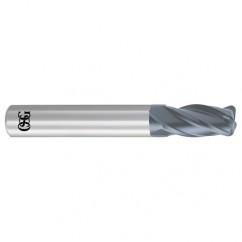 7/32 x 1/4 x 5/8 x 2-1/2 4Fl .020 C/R Carbide End Mill - WXL - Exact Industrial Supply