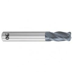 7/32 x 1/4 x 5/8 x 2-1/2 4Fl .030 C/R Carbide End Mill - WXL - Exact Industrial Supply