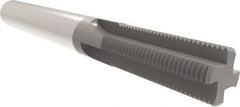 Allied Machine and Engineering - M2.5x0.45 Metric, 0.0591" Cutting Diam, 3 Flute, Solid Carbide Helical Flute Thread Mill - Internal/External Thread, 3.6mm LOC, 39mm OAL, 3mm Shank Diam - Exact Industrial Supply