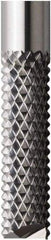 Seco - 4mm Diam, End Mill End, Solid Carbide Diamond Pattern Router Bit - Right Hand Cut, 50mm OAL, Use on Composites - Exact Industrial Supply