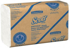 Scott - 1 Ply White Multi-Fold Paper Towels - 8" Wide - Exact Industrial Supply