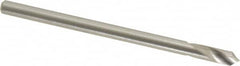 Walter-Titex - 3mm Body Diam, 90°, 50mm OAL, Cobalt Spotting Drill - Exact Industrial Supply