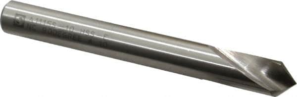 Walter-Titex - 10mm Body Diam, 90°, 89mm OAL, Cobalt Spotting Drill - Exact Industrial Supply
