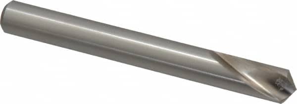 Walter-Titex - 10mm Body Diam, 120°, 89mm OAL, Cobalt Spotting Drill - Exact Industrial Supply