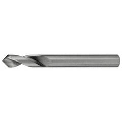 Walter-Titex - 5mm Body Diam, 90°, 62mm OAL, Solid Carbide Spotting Drill - Exact Industrial Supply