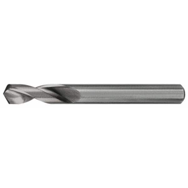 Walter-Titex - 6mm Body Diam, 120°, 50mm OAL, Solid Carbide Spotting Drill - Exact Industrial Supply