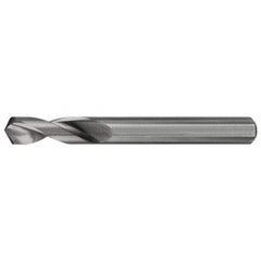 Walter-Titex - 8mm Body Diam, 120°, 60mm OAL, Solid Carbide Spotting Drill - Exact Industrial Supply