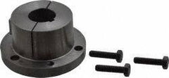 Browning - 1-1/8" Bore, 1/4" Wide Keyway, 1/8" Deep Keyway, B Sprocket Bushing - 2.557 to 2-5/8" Outside Diam, For Use with B5V Sheaves - Exact Industrial Supply