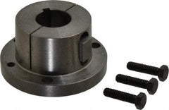 Browning - 1-3/16" Bore, 1/4" Wide Keyway, 1/8" Deep Keyway, B Sprocket Bushing - 2.557 to 2-5/8" Outside Diam, For Use with B5V Sheaves - Exact Industrial Supply